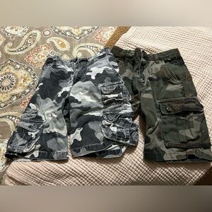 Boys camo shorts